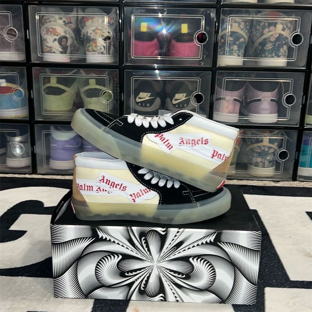 Vans Black and White Palm Angels collaboration